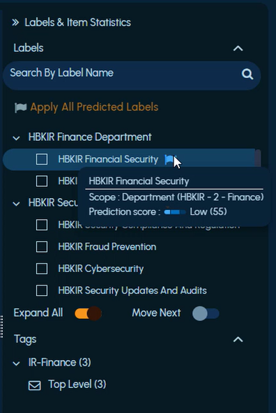 Arctera Insight user interface